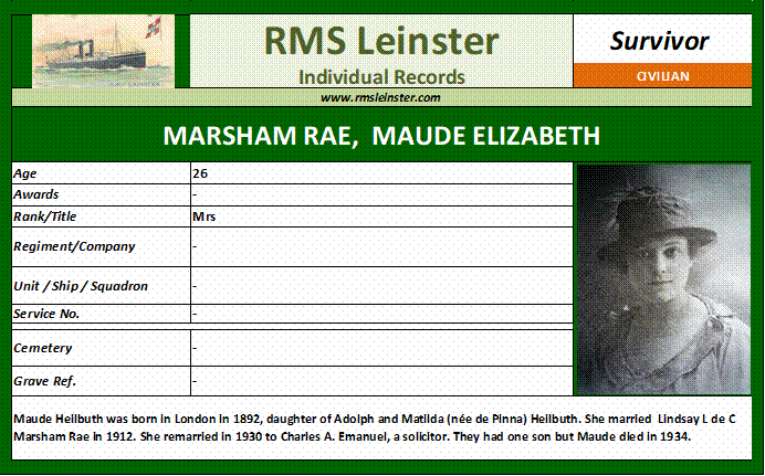 Maude Marsham Rae
